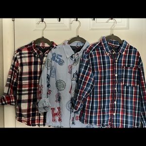 EUC Three Tommy Hilfiger boys size 7 button downs